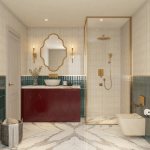 statuario marble flooring idea for luxury home
