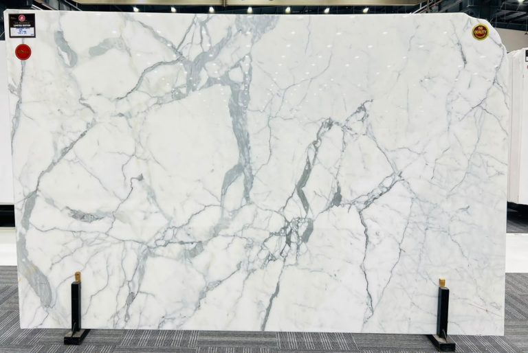 white statuario marble slabs for flooring